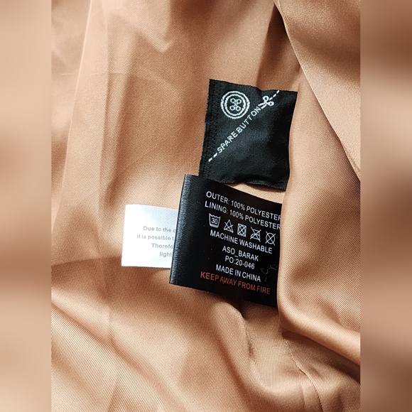 Barney's Originals oversized teddy padded jacket in rich brown - Picture 6 of 8